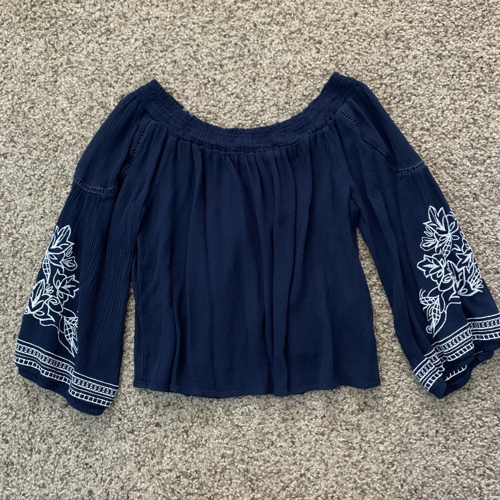 Off the shoulder top